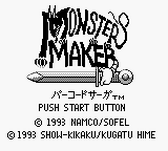Monster Maker Barcode Saga
